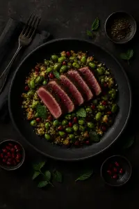 Sumak-gegrilde tonijn